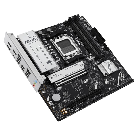 ASUS PRIME B850M-A-CSM Anakart: AM5, DDR5 8000MHz (OC), 3xM.2, PCIe 5.0 x16, HDMI, 2xDP, USB 10Gbps, 2.5G LAN, MicroATX