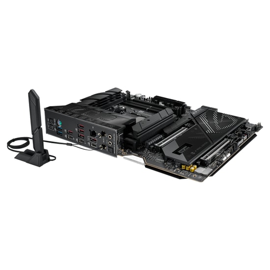 ASUS ROG Crosshair X870E Apex Anakart - AMD AM5, DDR5 9600MHz (OC), 5xM.2, 2xUSB4 (40Gbps), BT 5.4, WiFi 7, 5G LAN, ATX
