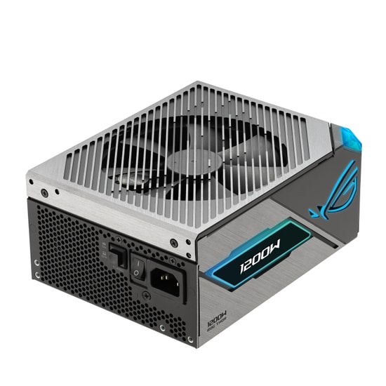 ASUS ROG Thor 1200P3 GAMING 80+ Platinum 1200W Modüler Güç Kaynağı - PCIe Gen 5.1, ATX 3.1, GaN MOSFET, OLED, Turbo Mod