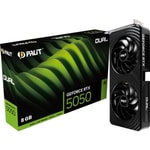 Palit GeForce RTX 5050 Dual 8GB GDDR6 Ekran Kartı (NE65050019P1-GB2070D) - 3xDP 2.1b, HDMI 2.1b, 128 Bit, DLSS 4