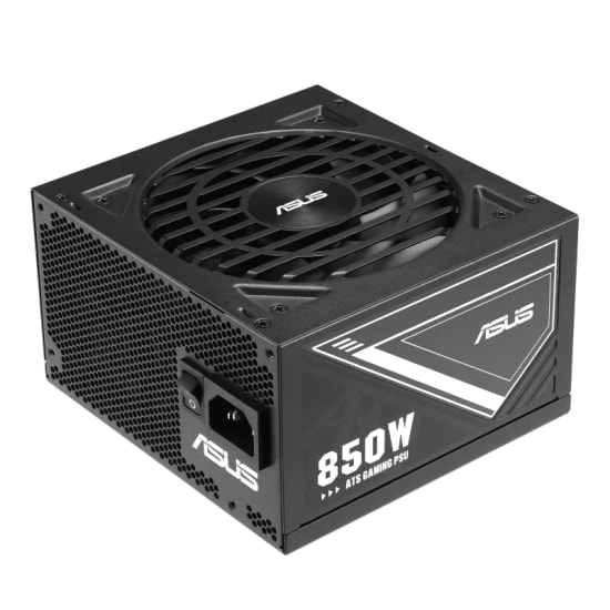ASUS ATS 850W 80+ Gold Full Modüler ATX Güç Kaynağı - Çift Rulmanlı Fan, Aktif PFC, ATX12V Form, OPP/OVP/UVP/SCP/OCP/OTP