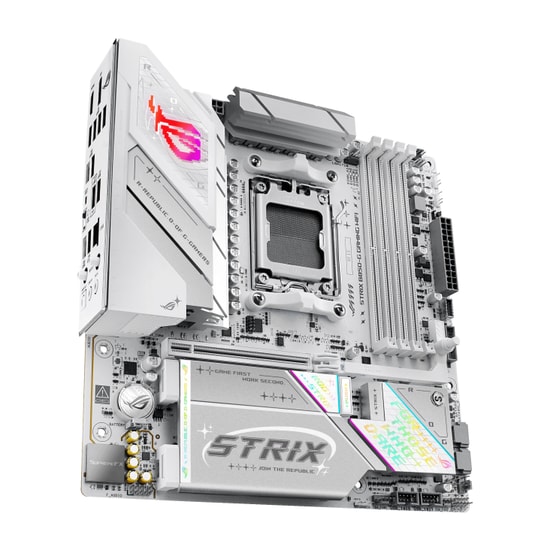 ASUS ROG STRIX B850-G GAMING WIFI Anakart - AM5, DDR5 8000MHz (OC), HDMI, DP, PCIe 5.0, 4xM.2, WiFi 7, 2.5G LAN, mATX