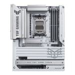 ASUS TUF Gaming B850-BTF WIFI Beyaz Anakart - AM5, DDR5 8000MHz (OC), 3xM2, HDMI, DP, USB 20Gbps, WiFi 7, 2.5G LAN, ATX