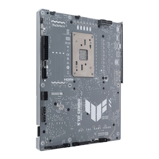 ASUS TUF Gaming B850-BTF WIFI Beyaz Anakart - AM5, DDR5 8000MHz (OC), 3xM2, HDMI, DP, USB 20Gbps, WiFi 7, 2.5G LAN, ATX