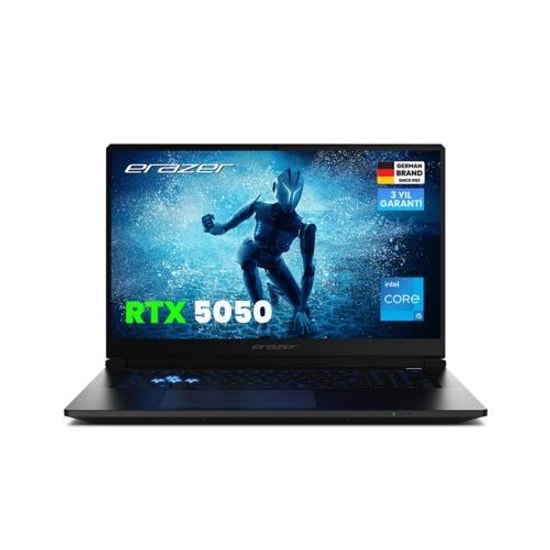 ERAZER Scout 15 E1 i5-13420H 16GB DDR5 RAM 1TB SSD RTX 5050 15.6" FHD 144Hz Windows 11 Home Gaming Laptop (MD62765)