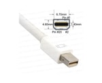 Dark DK-HD-AMDPXVGA Mini DisplayPort to VGA Çevirici (Dişi) - Full HD Desteği, Monitör Projektör Bağlantısı