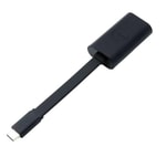Dell USB-C to 2.5 Gigabit Ethernet Siyah Ağ Adaptörü (470-BCFV) - 10/100/1000M 2.5G Yüksek Hızlı, Kompakt, Tak Çalıştır