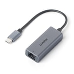 Dark DK-NT-U31LAN Type-C to 10/100Mbps Ethernet Ağ Adaptörü - USB 3.1, Gri Alüminyum, Bağlantı Durum LED, Tak Çalıştır