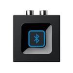 Logitech Kablosuz Bluetooth Siyah Ses Adaptörü (980-000912) - 3.5mm AUX, RCA Stereo Çıkış, Çoklu Erişim, Geniş Uyumluluk