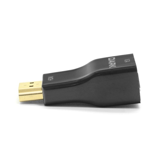 Dark DK-HD-AHDMIXVGA5 HDMI to VGA Dijital Analog Dönüştürücü - Full HD, HDMI Erkek VGA Dişi Adaptör, Ses Desteği Yok