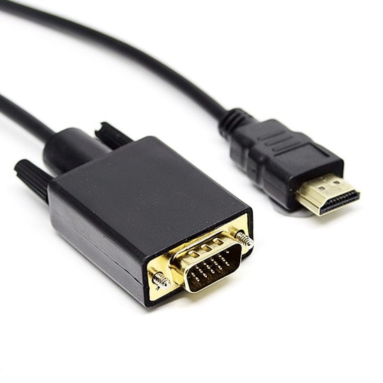 Dark 1.8 Metre HDMI Erkek to VGA Erkek Dönüştürücü Kablo (DK-HD-AHDMIXVGAL180) - PS4, Xbox Desteği, Full HD Aktarım