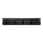 Synology RackStation RS1221PLUS 8 Disk Yuvalı 2U Rack Tipi NAS - AMD 4 Çekirdekli, 4GB DDR4 RAM, SATA, USB 3.2, 1G LAN