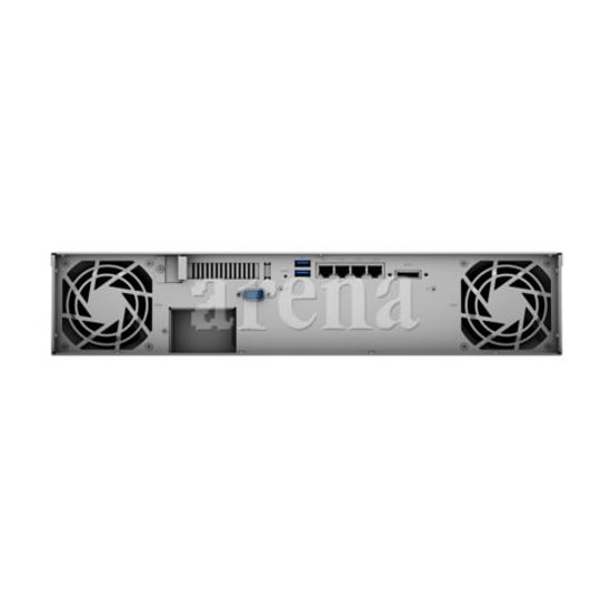 Synology RackStation RS1221PLUS 8 Disk Yuvalı 2U Rack Tipi NAS - AMD 4 Çekirdekli, 4GB DDR4 RAM, SATA, USB 3.2, 1G LAN