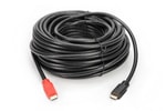 Digitus 15 Metre HDMI 1.4 Erkek Kablo (AK-330118-150-S) - Altın Uçlu, 4K (3840x2160p) 30Hz Destekli, AWG26, Çift Zırhlı