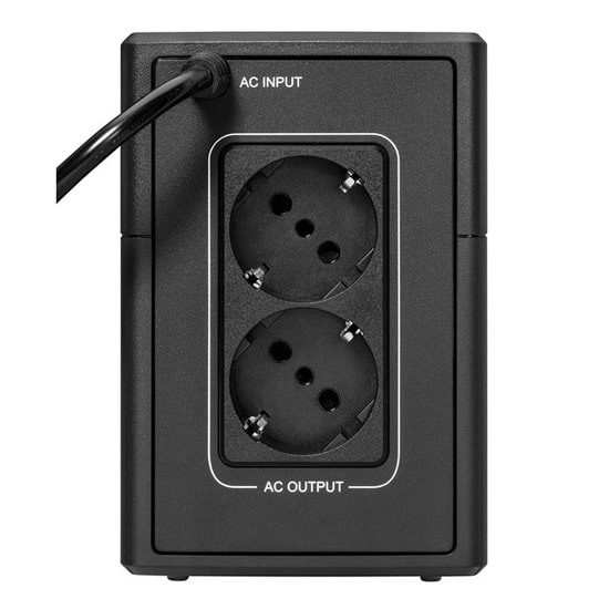 Eaton 5E Gen2 900VA Line-Interactive UPS (5E900UD) - 2xDIN Çıkış, USB, Fansız, 12V/7Ah Akü, AVR, 480W, Kompakt Tower