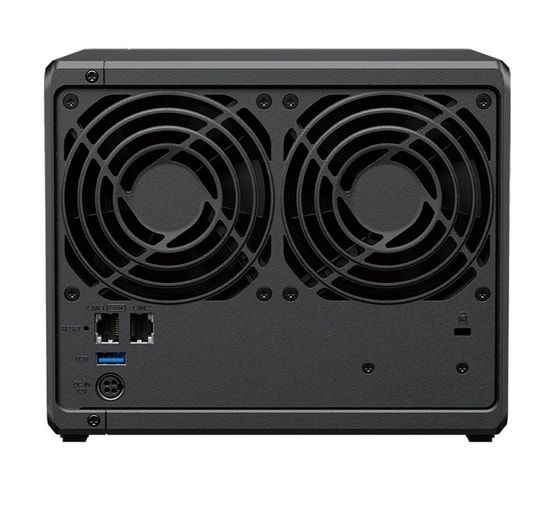 Synology DS425 Plus 4 Disk 2 M.2 SSD Yuvalı NAS Sunucu - Intel CPU, 2GB DDR4 Bellek, Fan Soğutma, USB 3.2, 2.5G RJ45
