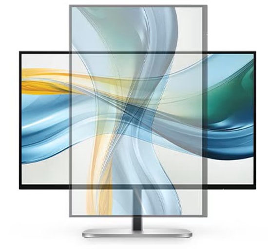 HP Series 5 Pro 24" 524pu Full HD USB-C Monitör (9D9V7AA) - 1920x1080, 5ms, 100Hz, 350nit, HDMI, 100W PD, RJ45, Pivot