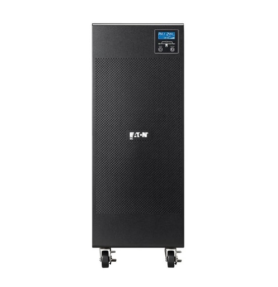Eaton 9E 10kVA Online Tower UPS (9E10KI) - Hardwired, 15/9dk, USB, RS232, 20x12V/9Ah Akü, 8 kW, Çift Çevrim, LCD Ekranlı