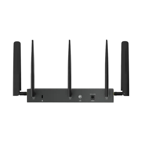 TP-Link Omada ER706W-4G AX3000 4G+ Gigabit VPN Router - 4G LTE, Dual Band, Gigabit SFP/RJ45 WAN, 4x LAN, 5x Anten, Mesh