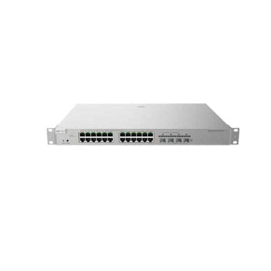 Ruijie Reyee RG-NBS5100-24GT4SFP-P L3 Yönetilebilir PoE Switch - 24 Port Gigabit, 4x1G SFP, 370W PoE, Bulut Yönetimli