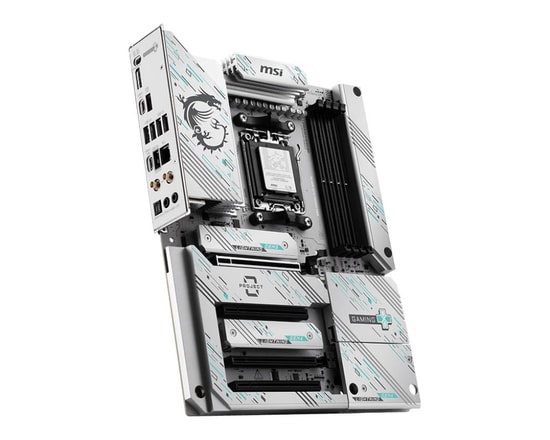 MSI B850 Gaming Plus WIFI PZ AM5 ATX Anakart - DDR5 8200MHz(OC), 3xM.2, USB-C 10Gbps, 5G LAN, Wi-Fi 7, BT 5.4, 1xDP 1.2