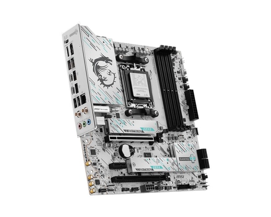 MSI B850M Gaming Plus WIFI Anakart - AM5, DDR5 8200MHz(OC), HDMI, DP, Çift M.2, USB-C 10Gbps, 5G LAN, Wi-Fi 7, Micro ATX