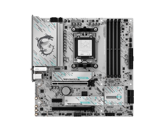MSI B850M Gaming Plus WIFI Anakart - AM5, DDR5 8200MHz(OC), HDMI, DP, Çift M.2, USB-C 10Gbps, 5G LAN, Wi-Fi 7, Micro ATX