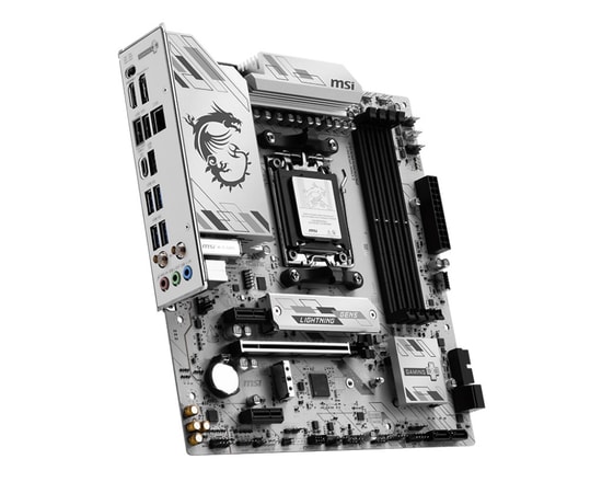 MSI B850M Gaming Plus WIFI6E Anakart - AM5, DDR5 8200MHz(OC), HDMI, DP, Çift M.2, USB 10Gbps, 2.5G LAN, Wi-Fi 6E, mATX