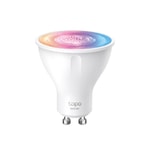 TP-Link Tapo L630 Akıllı Wi-Fi GU10 Spot LED Lamba - 3.7W, 350lm, 2200-6500K, 16 Milyon Renk, Uygulama, Ses Kontrolü
