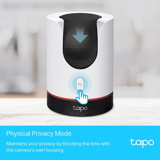 TP-Link Tapo C225 4MP 2K QHD Yapay Zekalı Wi-Fi IP Kamera - Starlight Sensör, Gizlilik Modu, Akıllı Takip, 360 İzleme