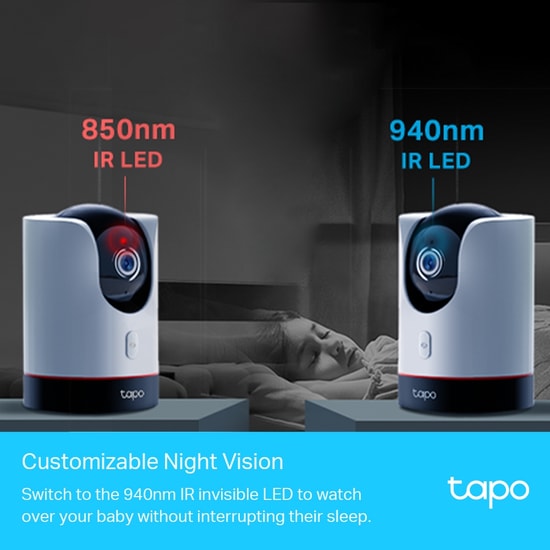 TP-Link Tapo C225 4MP 2K QHD Yapay Zekalı Wi-Fi IP Kamera - Starlight Sensör, Gizlilik Modu, Akıllı Takip, 360 İzleme