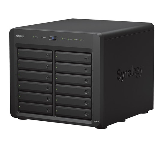 Synology DS2422+ 12 Yuvalı NAS - AMD Ryzen İşlemci, 4GB DDR4 ECC Bellek, 2xUSB 3.2, Fan Soğutmalı, GbE LAN