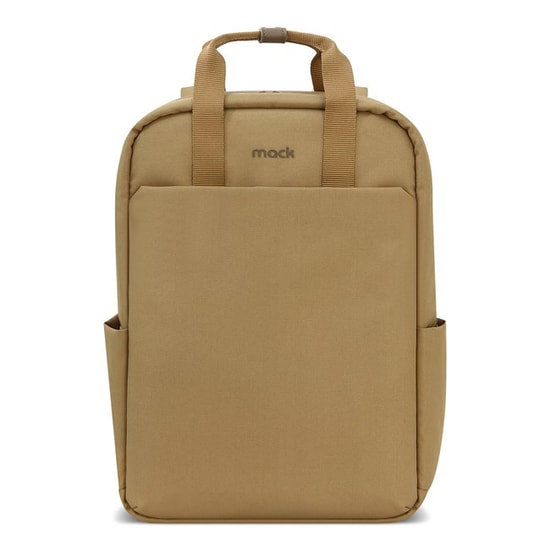 Mack MCE-1523 Nova Eco 15.6" Bej Laptop Sırt Çantası - Geri Dönüştürülmüş Kumaş, YKK Fermuar, Ergonomik Tasarım