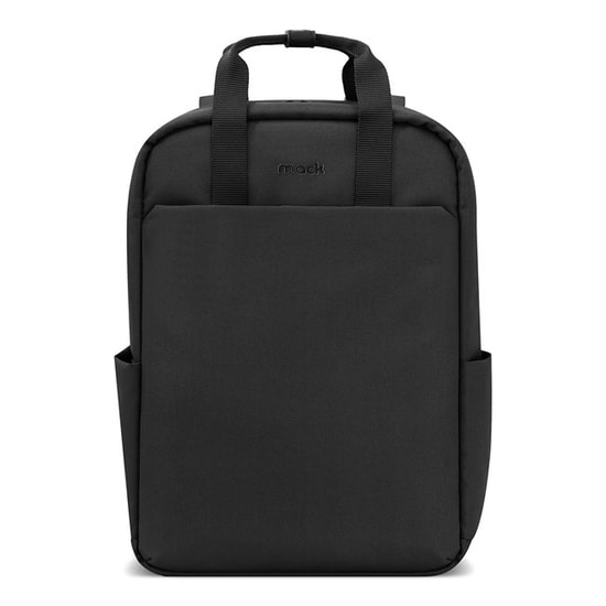Mack MCE-1521 Nova Eco 15.6" Siyah Laptop Sırt Çantası - Geri Dönüştürülmüş Kumaş, YKK Fermuar, Ergonomik Tasarım