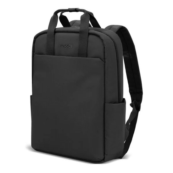Mack MCE-1521 Nova Eco 15.6" Siyah Laptop Sırt Çantası - Geri Dönüştürülmüş Kumaş, YKK Fermuar, Ergonomik Tasarım