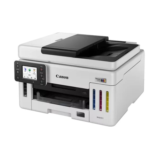 Canon Maxify GX6140 Renkli Tanklı Yazıcı - A4, WiFi, Dubleks, Faks, Tarayıcı, 24ppm, 600x1200dpi, ADF'li, 2.7" LCD Ekran