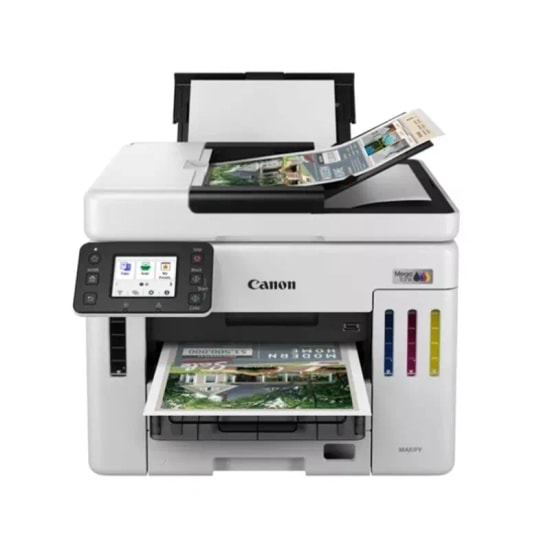 Canon Maxify GX7140 Renkli Tanklı Yazıcı - A4, 24ppm, Otomatik Çift Taraflı, WiFi, Faks, Tarayıcı, USB, 1200x1200dpi