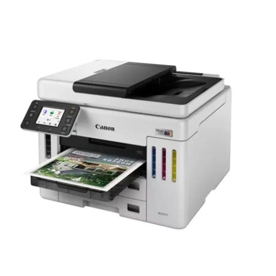 Canon Maxify GX7140 Renkli Tanklı Yazıcı - A4, 24ppm, Otomatik Çift Taraflı, WiFi, Faks, Tarayıcı, USB, 1200x1200dpi