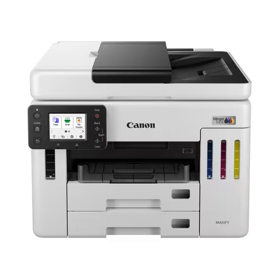 Canon Maxify GX7140 Renkli Tanklı Yazıcı - A4, 24ppm, Otomatik Çift Taraflı, WiFi, Faks, Tarayıcı, USB, 1200x1200dpi