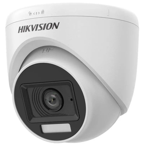 Hikvision DS-2CE76D0T-LPFS 2MP Akıllı Hibrit Dome Kamera - 2.8mm Lens, 20m IR, Dahili Mikrofon, DWDR, TVI/AHD/CVI/CVBS