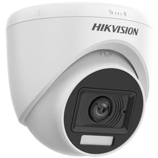 Hikvision DS-2CE76D0T-LPFS 2MP Akıllı Hibrit Dome Kamera - 2.8mm Lens, 20m IR, Dahili Mikrofon, DWDR, TVI/AHD/CVI/CVBS