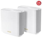 Asus ZenWiFi BT8 BE14000 WiFi 7 Tri-Band Mesh Sistemi (Beyaz İkili Paket) - 7 Anten, USB 3.2, 2.5G, 4xLAN, WAN, AiMesh