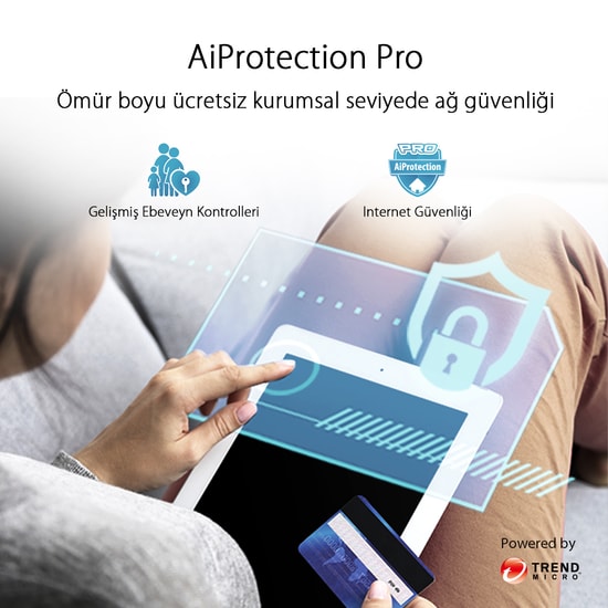 Asus ZenWiFi BT8 BE14000 WiFi 7 Tri-Band Mesh Sistemi (Beyaz İkili Paket) - 7 Anten, USB 3.2, 2.5G, 4xLAN, WAN, AiMesh