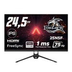 Dexim 25N5F 24.5" Full HD 75Hz 1ms IPS Ofis Monitörü (DMT008) - 1920x1080, 280nit, HDR, VGA, HDMI 2.0, Adaptive-Sync
