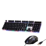 Hadron H837Q Kablolu Siyah RGB Oyuncu Klavye Mouse Seti (NT-114610) - 1000dpi Optik, Türkçe Q, Multimedya, USB Kablo