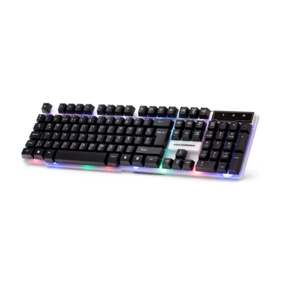 Hadron H837Q Kablolu Siyah RGB Oyuncu Klavye Mouse Seti (NT-114610) - 1000dpi Optik, Türkçe Q, Multimedya, USB Kablo