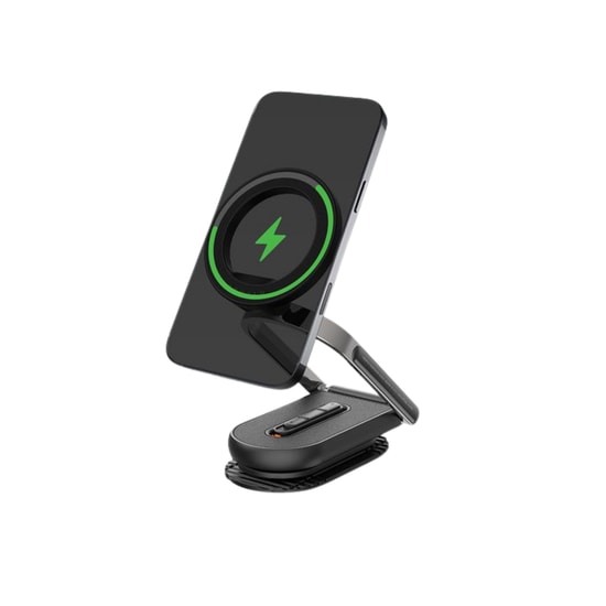 Nettech NT-CHC33 Mıknatıslı Siyah Araç Telefon Tutucu (NT-111936) - 3M Yapışkan ve Vakum, Cam ve Konsol, 360 Dönebilir