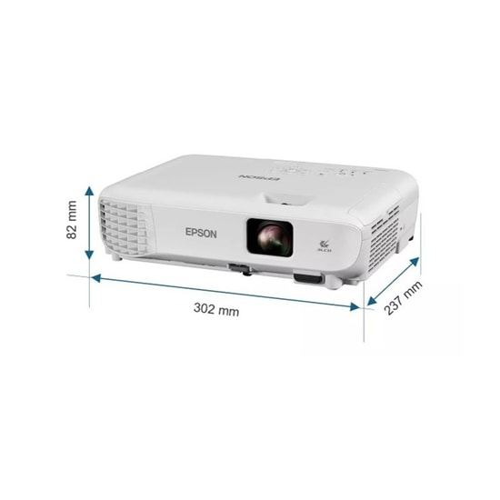 Epson EB-W53 HD 4000 Lümen Projeksiyon Cihazı - 1280x720, UHE, 12.000 Saat Lamba Ömrü, 2xHDMI, USB, 16.000:1 Kontrast