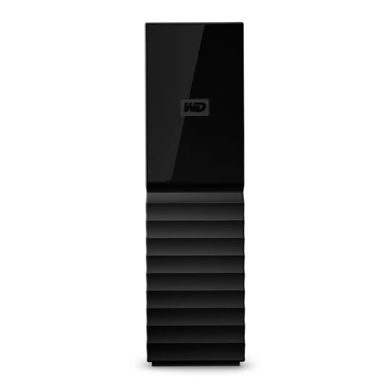 WD My Book 22TB USB 3.2 Gen 1 Harici Disk (WDBBGB0220HBK-EESN) - 3.5" HDD, 7200rpm, USB Micro-B Bağlantı, Şifreli Koruma