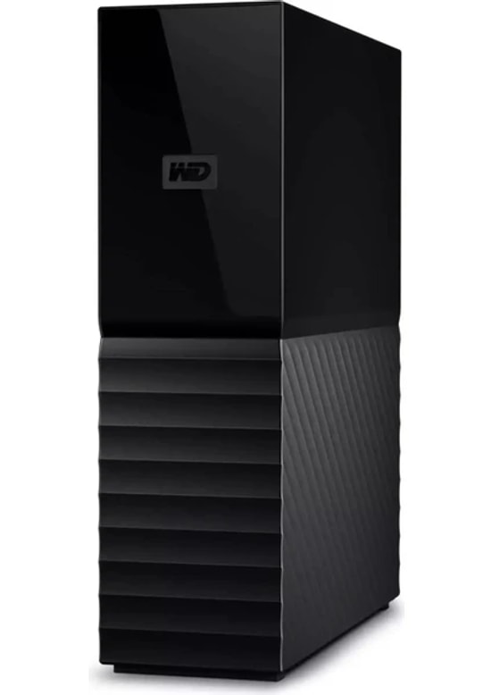 WD My Book 22TB USB 3.2 Gen 1 Harici Disk (WDBBGB0220HBK-EESN) - 3.5" HDD, 7200rpm, USB Micro-B Bağlantı, Şifreli Koruma